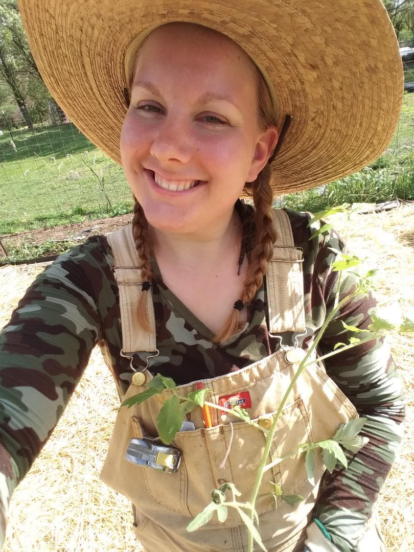 Pearl and her Farmacy Farmstand
